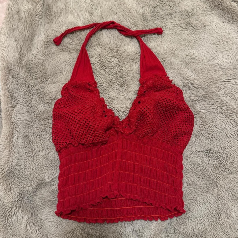⭐️ Crochet Halter Top